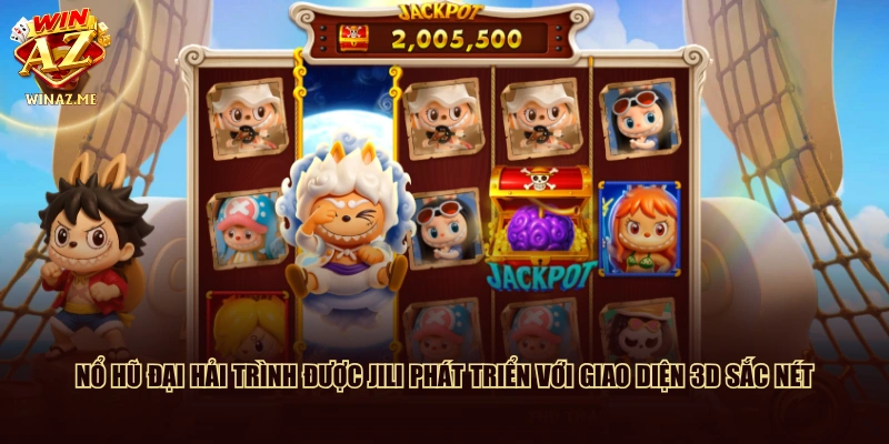 Nổ hũ Đại Hải Trình được JILI phát triển với giao diện 3D sắc nét